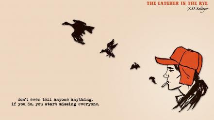 Quotes the catcher in rye wallpaper