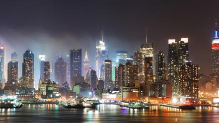 Water cityscapes architecture new york city cities wallpaper