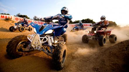 Yamaha 2008 motorbikes quad bike wallpaper