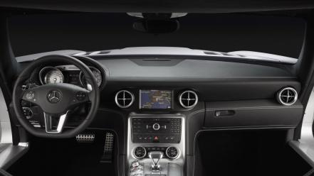 Car interiors mercedes-benz sls amg mercedes benz wallpaper