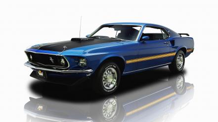 Cars muscle ford mustang mach 1 widescreen 1969 wallpaper