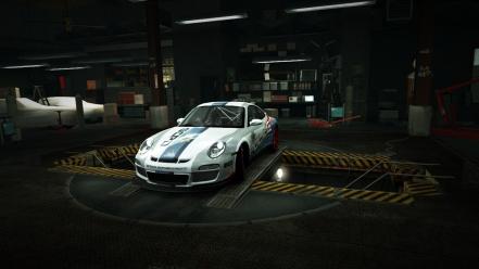 Porsche 911 world gt3 rs garage nfs wallpaper