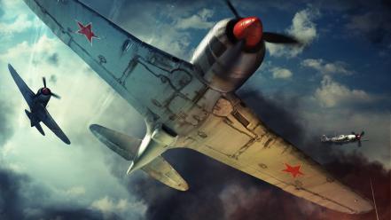 Video games aircraft war wallpaper