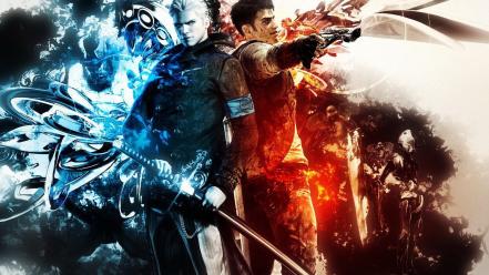 Video games devil may cry vergil dmc dante wallpaper