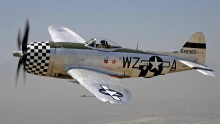 Airplanes p-47 thunderbolt widescreen wallpaper