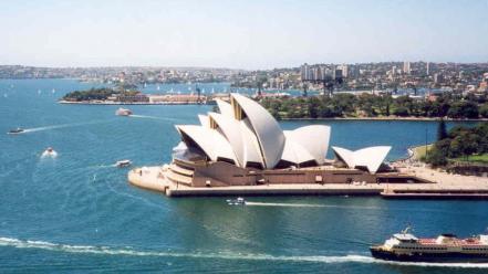 Australia sydney opera house wallpaper