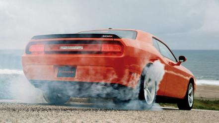 Cars dodge challenger srt widescreen wallpaper