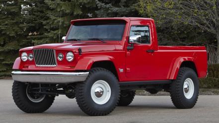 Cars jeep red wallpaper