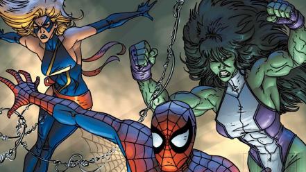 Comics spider-man marvel hero wallpaper