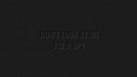 Text spy wallpaper