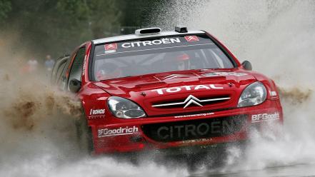 Cars races citroën splash car xsara wrc wallpaper