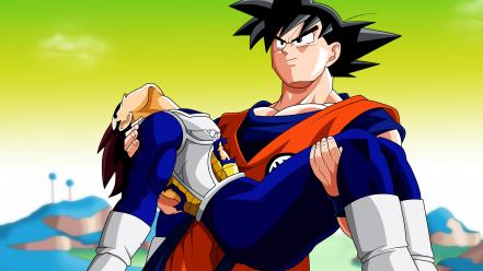 Vegeta death son goku dragon ball z wallpaper