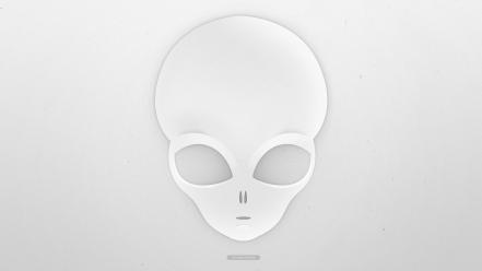 Alien head wallpaper