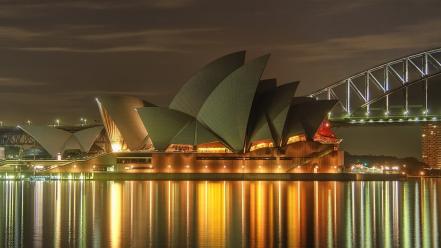 Cityscapes australia sydney opera house wallpaper