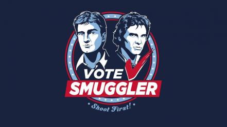 Star wars firefly han solo election smuggler wallpaper