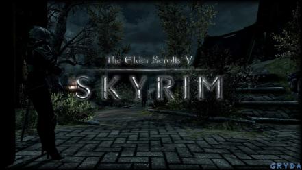 The elder scrolls v: skyrim game gryda wallpaper