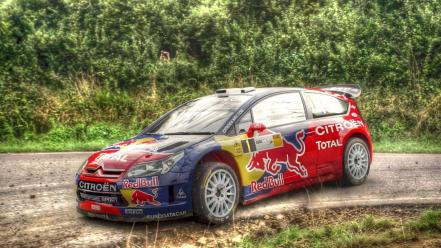 Wrc citroen c4 races rally cars loeb wallpaper