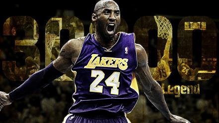 Basketball kobe bryant los angeles lakers player wallpaper