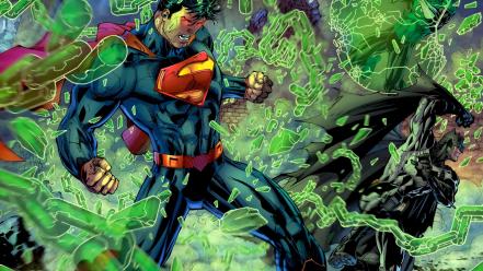 Batman dc comics superman kryptonite wallpaper