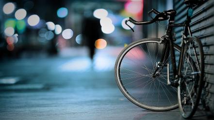Bike bicycles blurred wallpaper