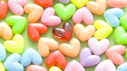 Candy hearts wallpaper