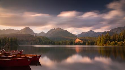 National park reflections slovakia tatra high tatras wallpaper