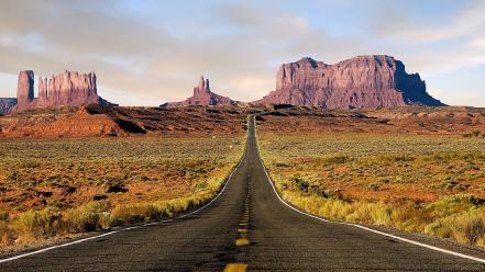 Usa route 66 roads wallpaper