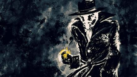 Watchmen rorschach smiley wallpaper