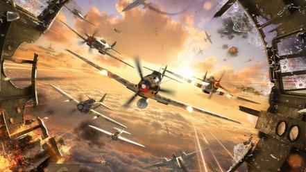 Aircraft game wallpaper