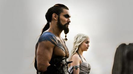 Fire khal drogo jason momoa daenerys targaryen wallpaper