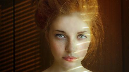 Freckles sunlight faces pale skin aleksandra v wallpaper