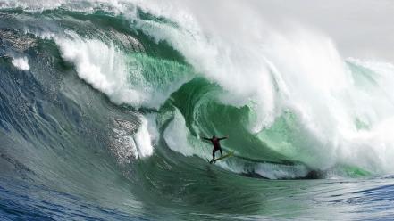 Ocean waves surfing awesomeness redbull wallpaper