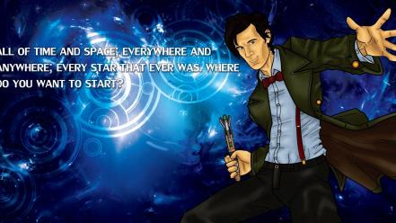 Quotes eleventh doctor who fan art wallpaper