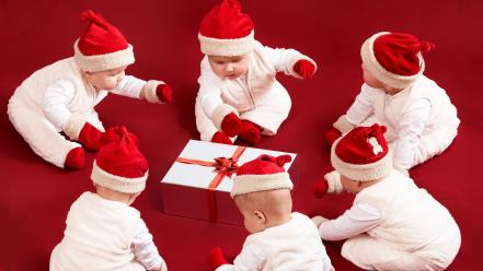 Santa claus new year children 2013 wallpaper