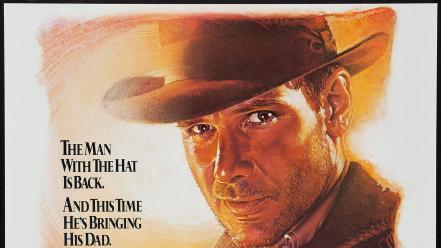 The last crusade harrison ford movie posters wallpaper