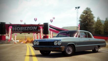 Video games 1964 chevrolet impala forza horizon wallpaper