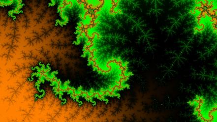 Abstract mandelbrot fractal wallpaper