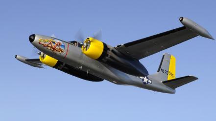 Airplanes a-26 invader wallpaper