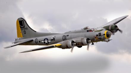 Airplanes warbird b-17 flying fortress wallpaper