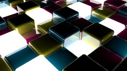Cubes artwork render 3d cinema 4d background wallpaper