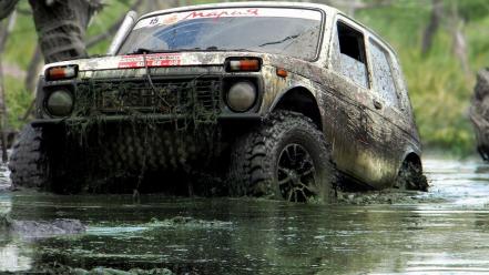 Lada 2121 niva russian cars wallpaper