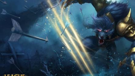 League of legends warwick game wallpaper