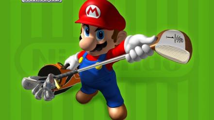 Nintendo mario gamecube golf: toadstool tour wallpaper