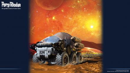 Rhodan science fiction magazine covers widescreen neo wallpaper