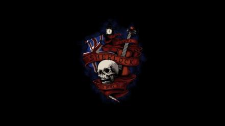 Sherlock coat of arms bored wallpaper