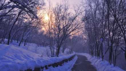 Xinjiang province snow wallpaper