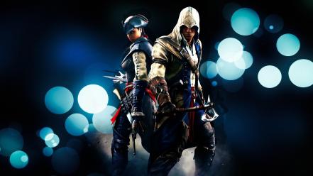 Abstract grain assassins creed 3 connor kenway aveline wallpaper