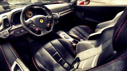 Cars ferrari interior vehicles 458 italia wallpaper