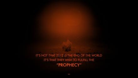 End of the world nuke prophecy wallpaper