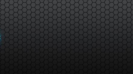 Hexagons textures glow multiscreen wallpaper